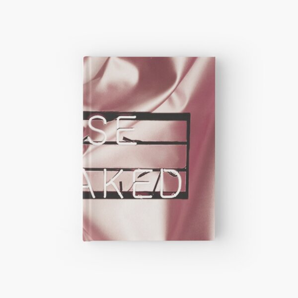 Be naked. Hardcover Journal