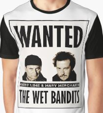 Wet Bandits Wanted Graphic T-Shirt