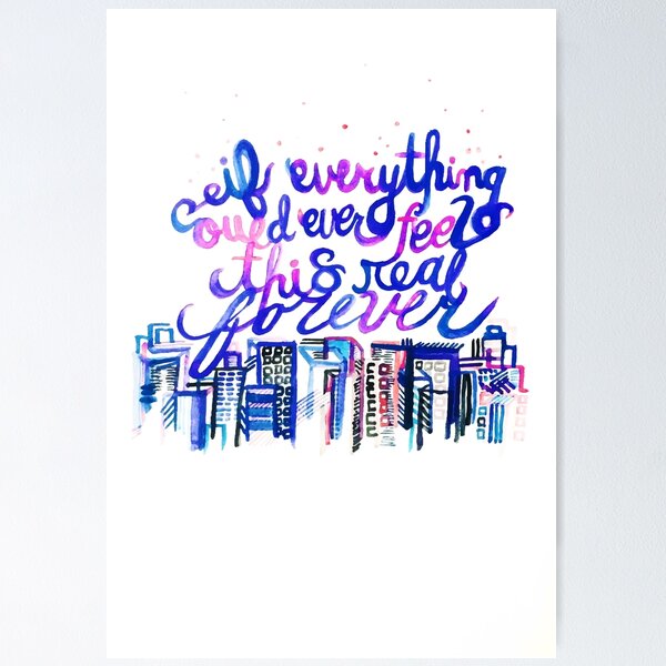 Foo Fighters My Hero Script Heart Quote Song Lyric Print - Song Lyric  Designs