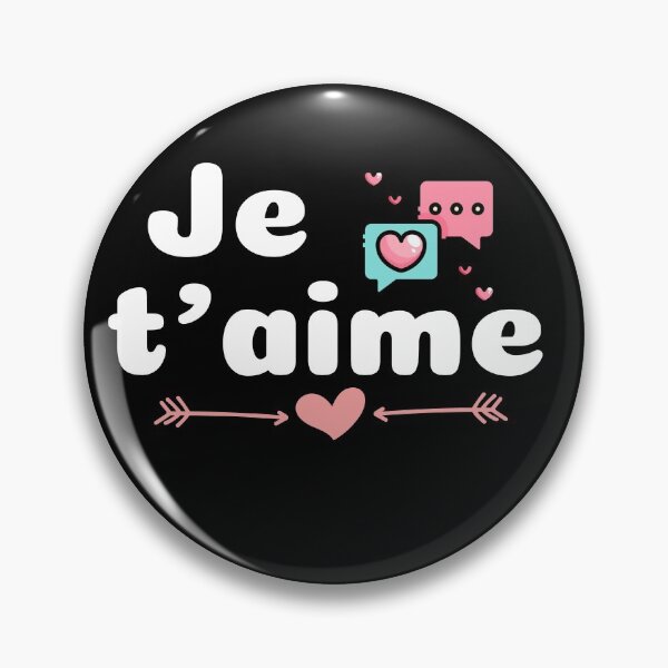 Item preview, JE T AIME #LoveYou #Valentines designed and sold by AmazingEcraft.