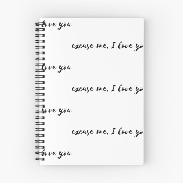 Item preview, excuse me i love you designed and sold by JocelynCrafts.