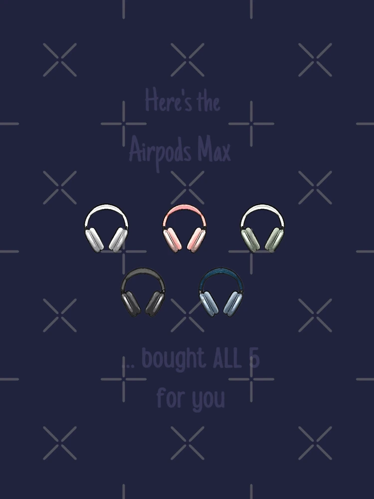 Airpods Max Gift Prank stickers - in ALL 5 colors Photographic