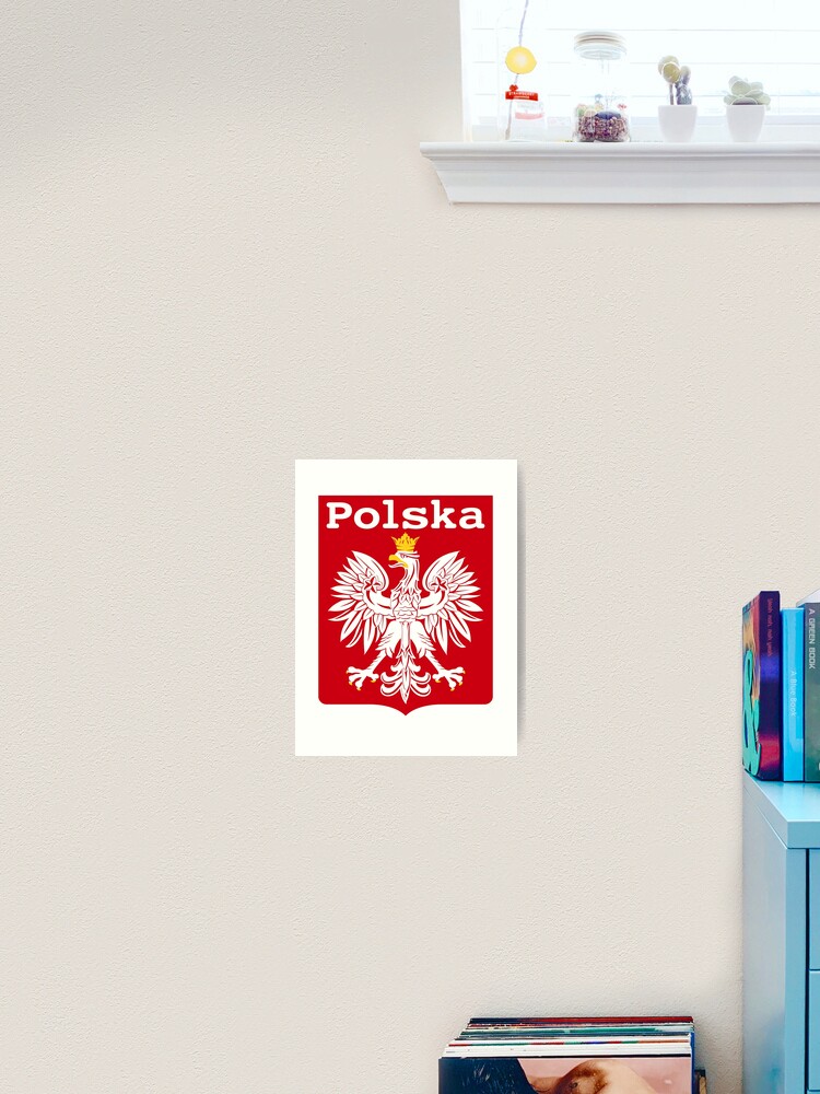 POLSKA Eagle // Retro Polish Poland Pride | Poster