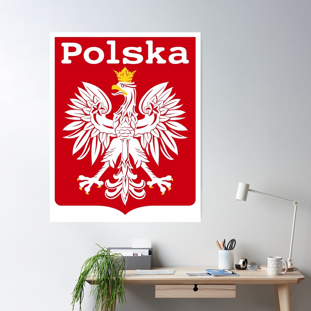 Poland Pride Vintage Style Retro Polish Eagle Flag Polska Soccer For m –  VICES AND VIRTUES
