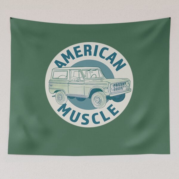 Item preview, Ford Bronco Muscle car designed and sold by JamieJankoArt.