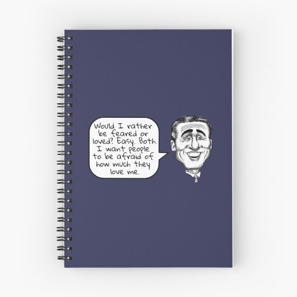 Item preview, The Office, Michael Scott: Feared or Loved? designed and sold by BatemanBranding.