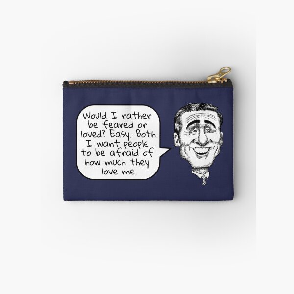 Item preview, The Office, Michael Scott: Feared or Loved? designed and sold by BatemanBranding.