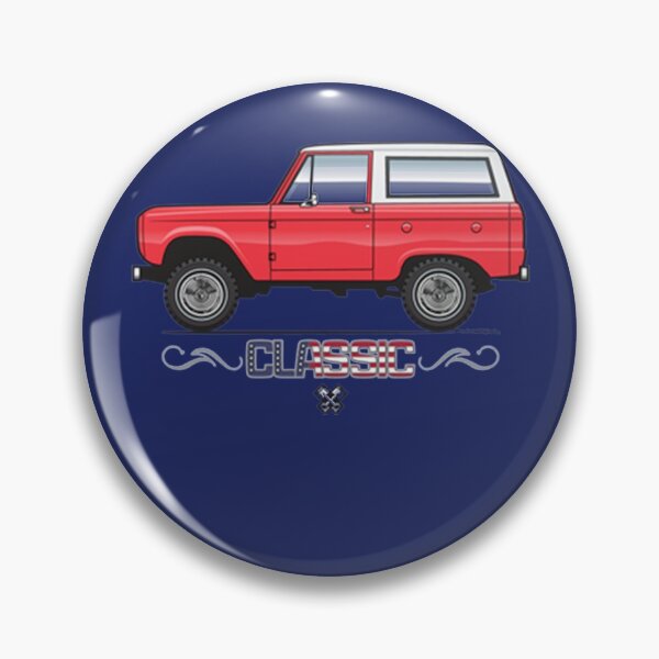 Item preview, Ford Bronco Red Classic  designed and sold by JamieJankoArt.