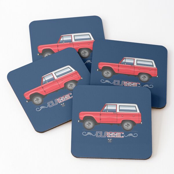 Item preview, Ford Bronco Red Classic  designed and sold by JamieJankoArt.
