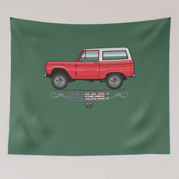 Item preview, Ford Bronco Red Classic  designed and sold by JamieJankoArt.