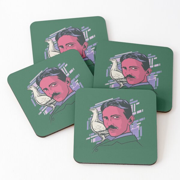 Item preview, Tesla Nikola Tesla With Bird designed and sold by Patentprints92.