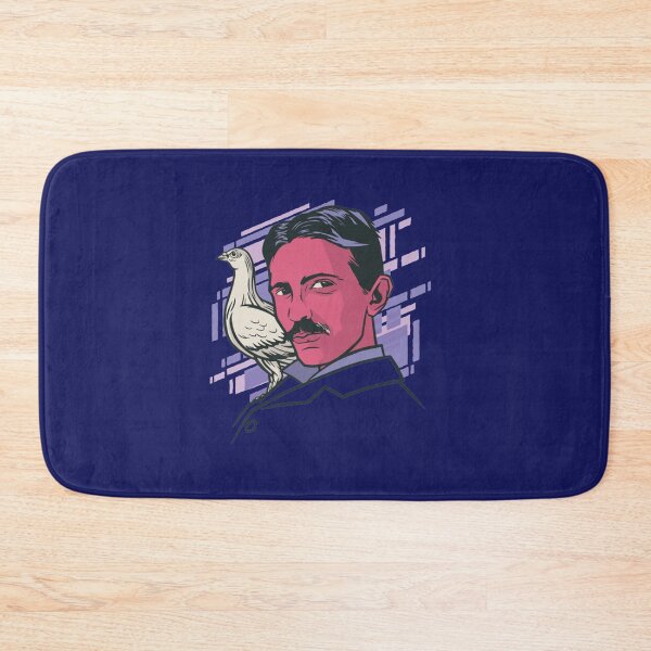 Item preview, Tesla Nikola Tesla With Bird designed and sold by Patentprints92.