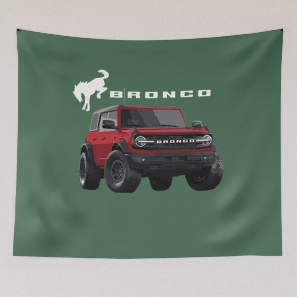 Item preview, Ford Bronco wildtrak new bronco race red  designed and sold by JamieJankoArt.