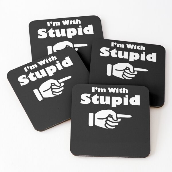 Item preview, I'm With Stupid Shirt designed and sold by teesakura90.