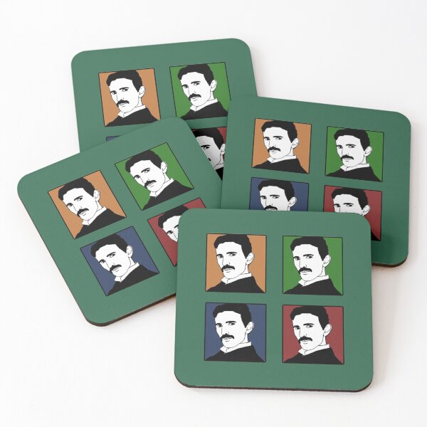 Item preview, Tesla Tesla Pop Art Quads designed and sold by Patentprints92.