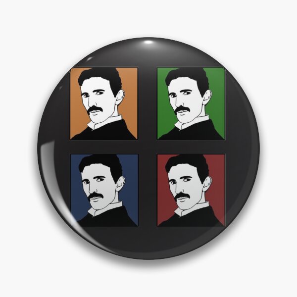 Item preview, Tesla Tesla Pop Art Quads designed and sold by Patentprints92.