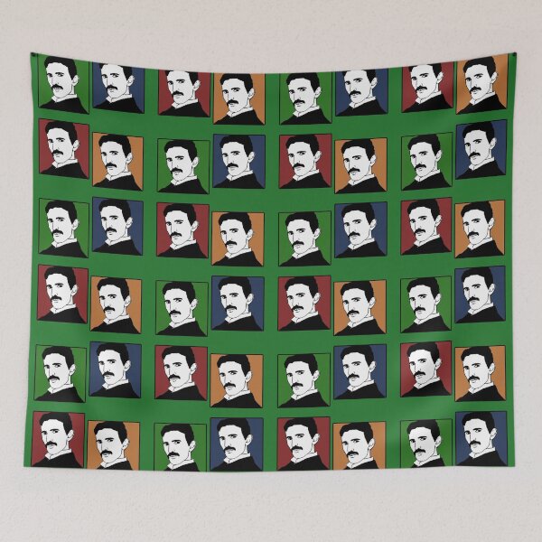 Item preview, Tesla Tesla Pop Art Quads designed and sold by Patentprints92.