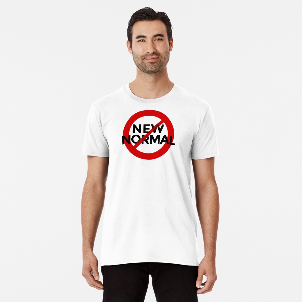 No New Normal - Circular Slash Essential T-Shirt