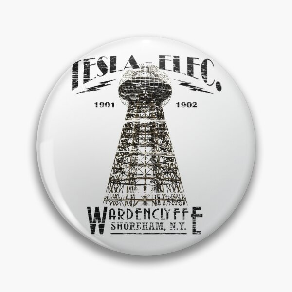 Item preview, Tesla Tesla Tower - Wardenclyffe weathered board distressed (2 of 2) designed and sold by Patentprints92.