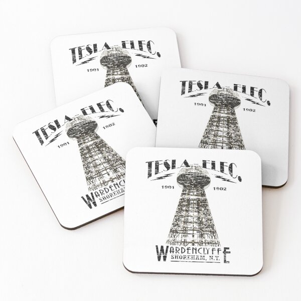 Item preview, Tesla Tesla Tower - Wardenclyffe weathered board distressed (2 of 2) designed and sold by Patentprints92.