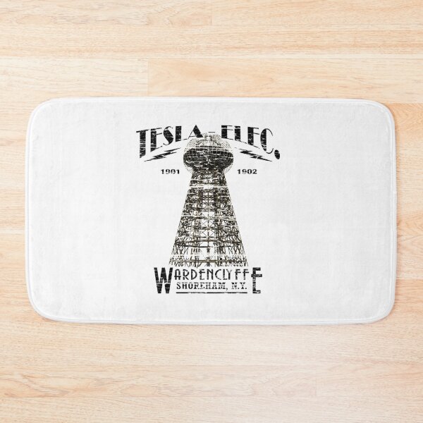 Item preview, Tesla Tesla Tower - Wardenclyffe weathered board distressed (2 of 2) designed and sold by Patentprints92.