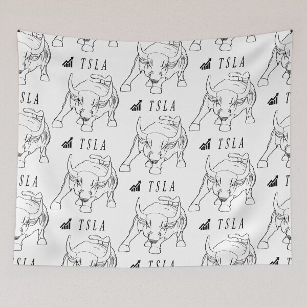 Item preview, Tesla TSLA Bull designed and sold by Patentprints92.