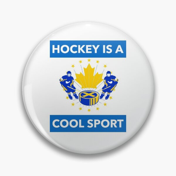 Item preview, Hockey Is A Cool Sport designed and sold by saskadventurer.