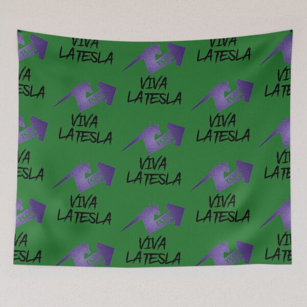 Item preview, Tesla TSLA Stock Viva La TESLA designed and sold by Patentprints92.