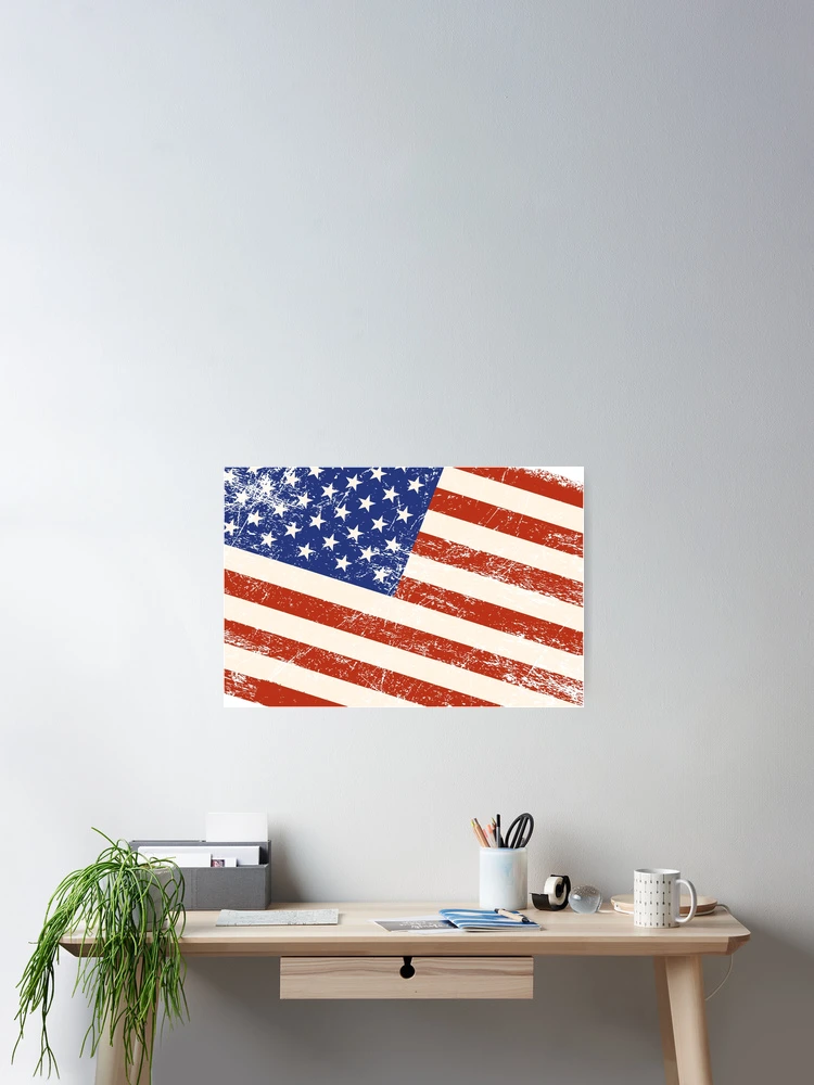 Thumbnail 2 of 3, Poster, Distressed Star Spangled Banner Design designed and sold by RocketshSD.