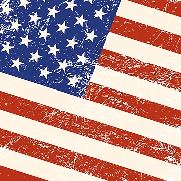 Artwork thumbnail, Distressed Star Spangled Banner Design by RocketshSD