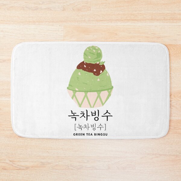 Item preview, Green Tea Bingsu 녹차빙수 Korean dessert designed and sold by K-LetterCo.