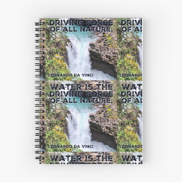 Item preview, Water is the Driving Force of all Nature- Leonardo da Vinci designed and sold by homesteadswag.