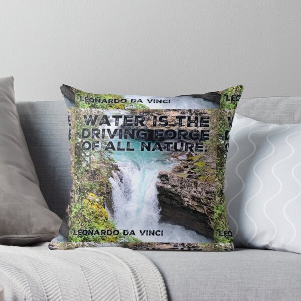 Item preview, Water is the Driving Force of all Nature- Leonardo da Vinci designed and sold by homesteadswag.