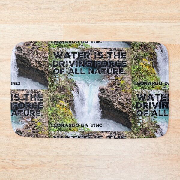 Item preview, Water is the Driving Force of all Nature- Leonardo da Vinci designed and sold by homesteadswag.