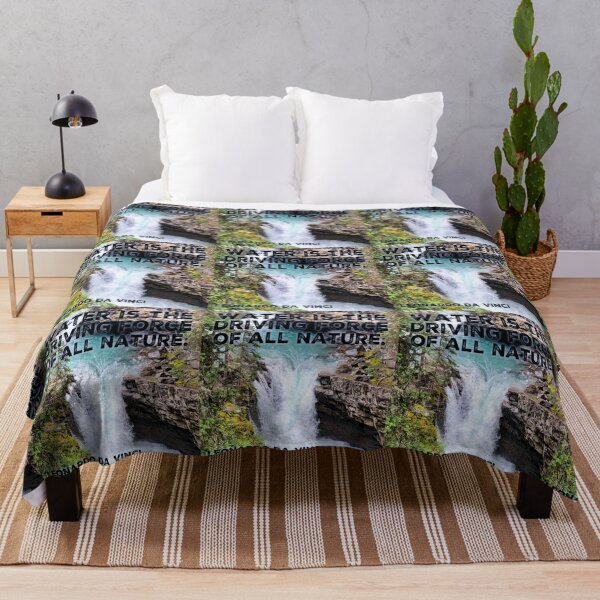 Item preview, Water is the Driving Force of all Nature- Leonardo da Vinci designed and sold by homesteadswag.