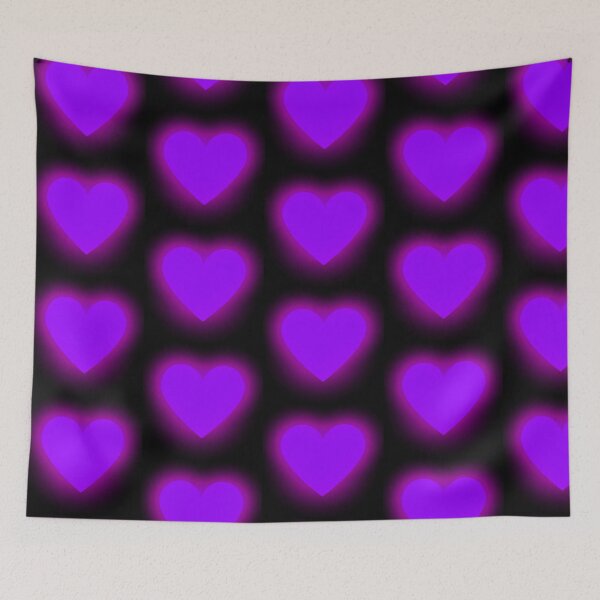Item preview, Glowing purple heart designed and sold by Aakriti _0.0_.