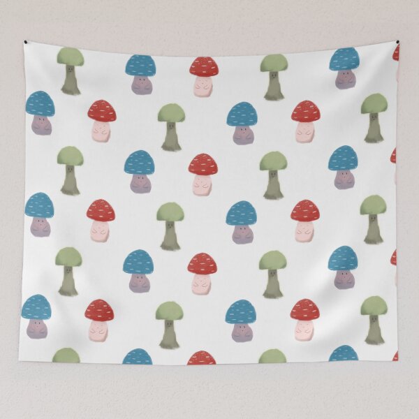 Item preview, Watercolor Mushroom Trio designed and sold by KaitLouise.