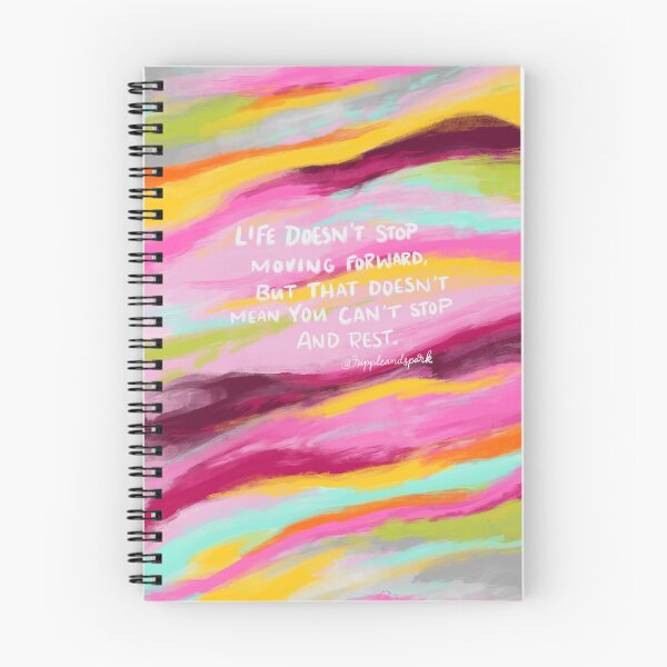 Item preview, Stop and Rest - Quote on Abstractly Painted Background designed and sold by Joellen Armstrong.