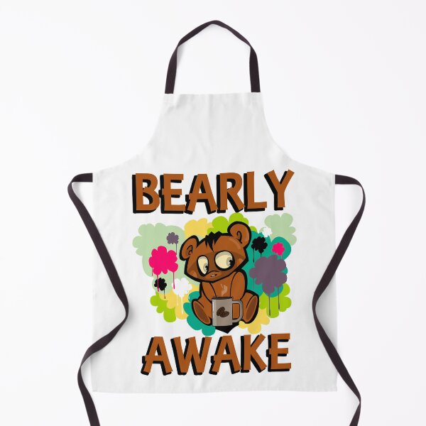 Item preview, Bearly awake - Brown Bear designed and sold by Forever-Design.