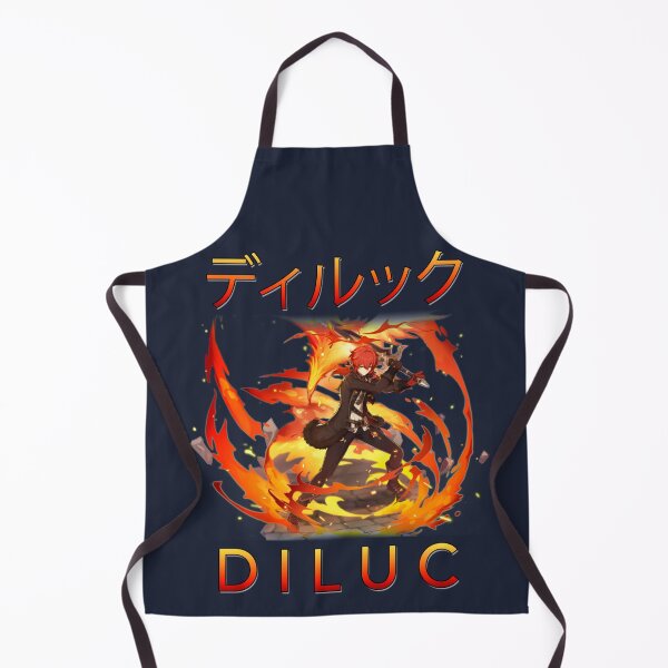 Item preview, Diluc | Genshin Impact (Navy Blue) designed and sold by OlimpicDragons.