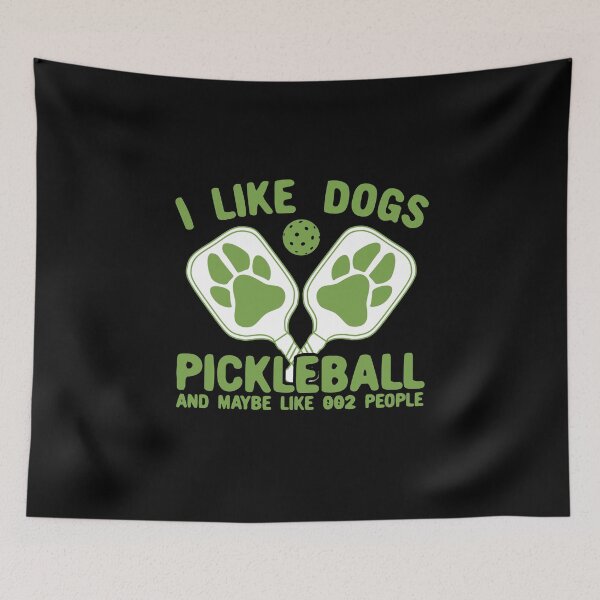Item preview, I Like Dogs Pickleball And Maybe Like 002 People designed and sold by Dan66.