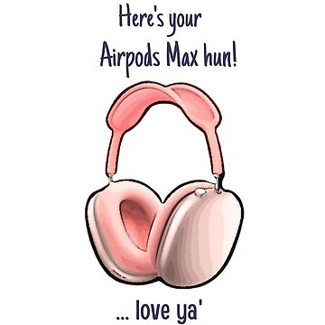 Airpods Max Gift Prank stickers - in ALL 5 colors Photographic