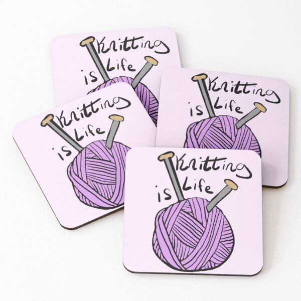 Item preview, Knitting is Life designed and sold by phantomflame03.
