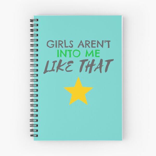 Item preview, Girls Aren't Into Me Like That - a Quote of a Boy with Insecurity designed and sold by SocialStreet.