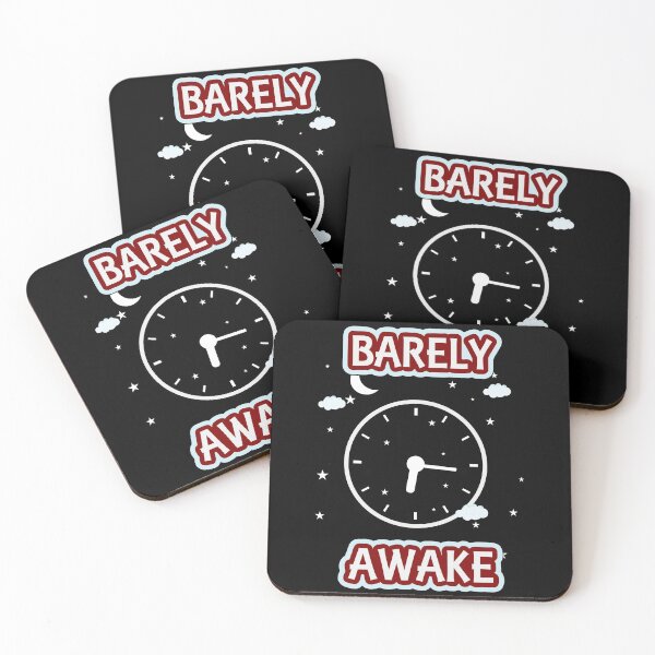 Item preview, Barely Awake Clock designed and sold by Forever-Design.