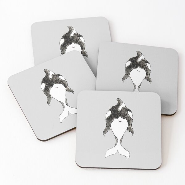 Item preview, cute orca spirit animal designed and sold by leiriin.