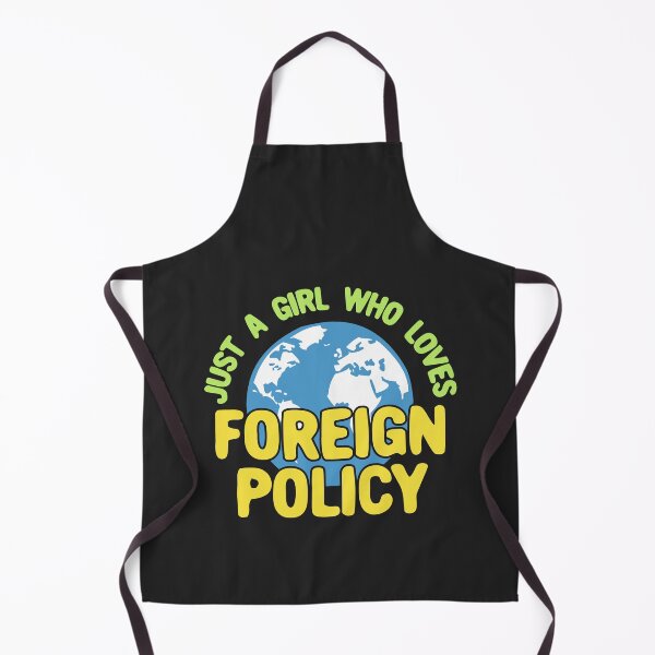 Item preview, Just a Girl Who Loves Foreign Policy designed and sold by Chubuter.