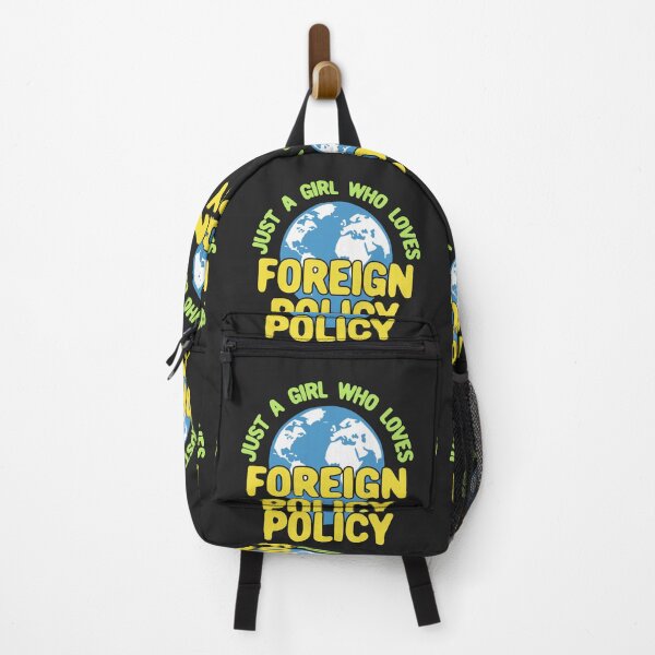 Item preview, Just a Girl Who Loves Foreign Policy designed and sold by Chubuter.