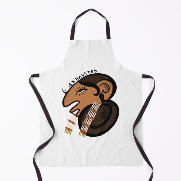 Item preview, exhausted ndn girl designed and sold by mohchwa.
