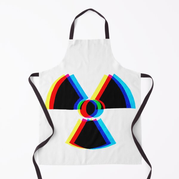 Item preview, Glitched radioactive symbol designed and sold by ak-bakes.